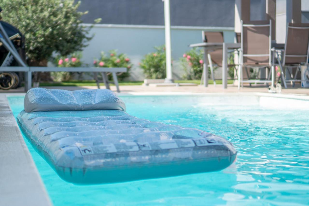Villa DEA mit privatem beheiztem Pool Vrsi Buitenkant foto