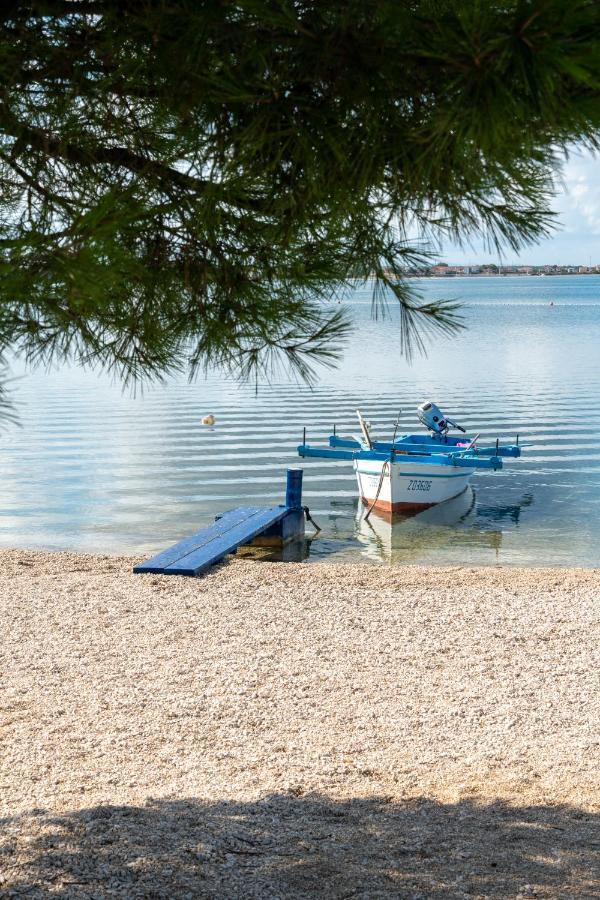 Villa DEA mit privatem beheiztem Pool Vrsi Buitenkant foto