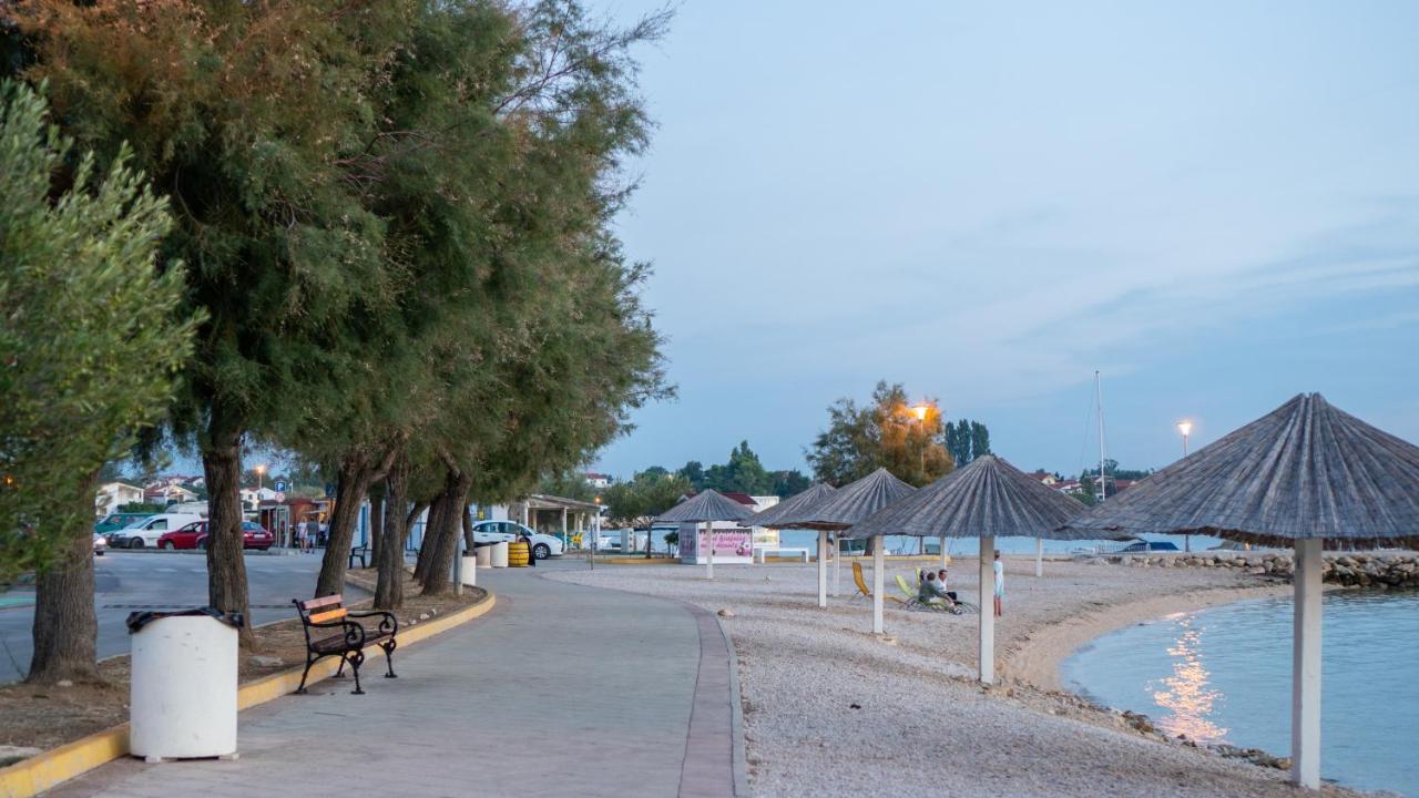 Villa DEA mit privatem beheiztem Pool Vrsi Buitenkant foto