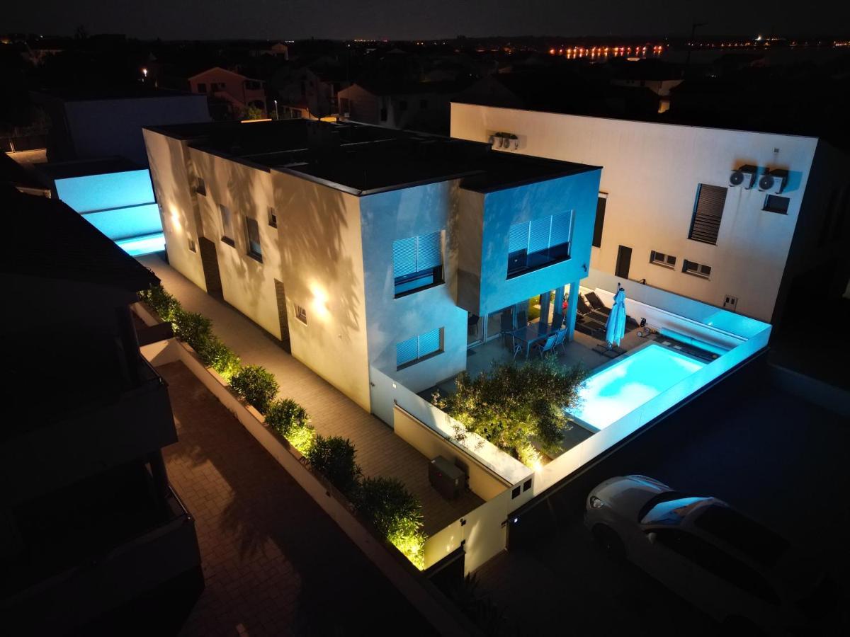 Villa DEA mit privatem beheiztem Pool Vrsi Buitenkant foto